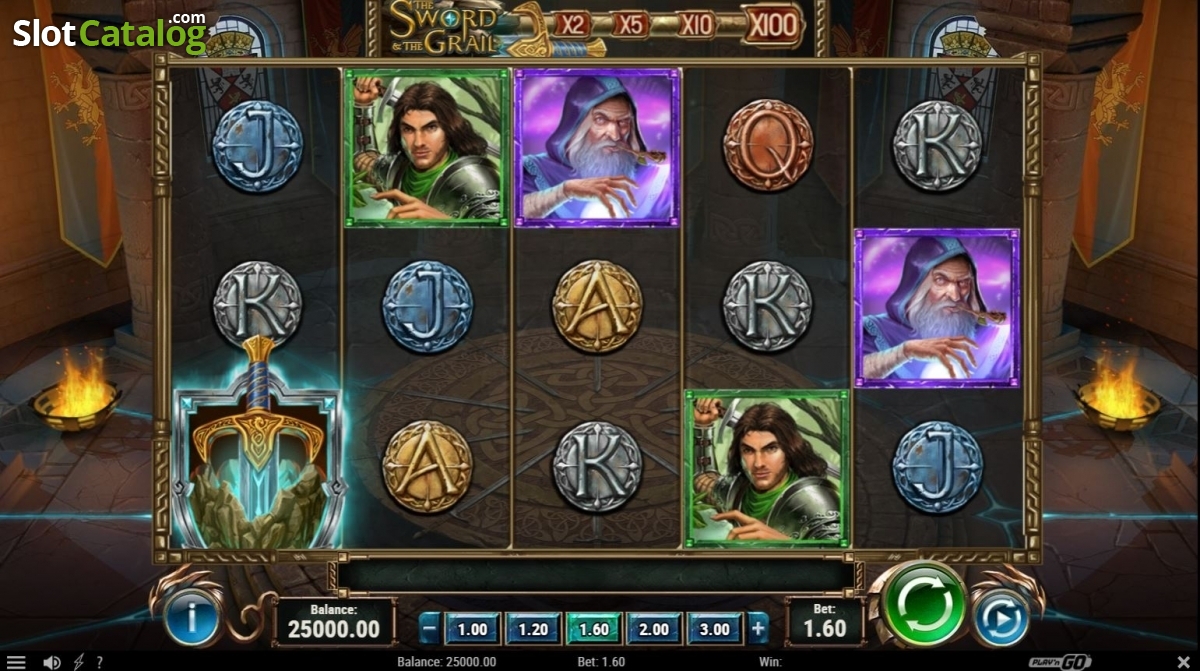 The Sword And The Grail Slot Free